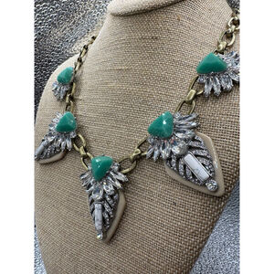 “Palm Royale” Art Deco Statement Necklace